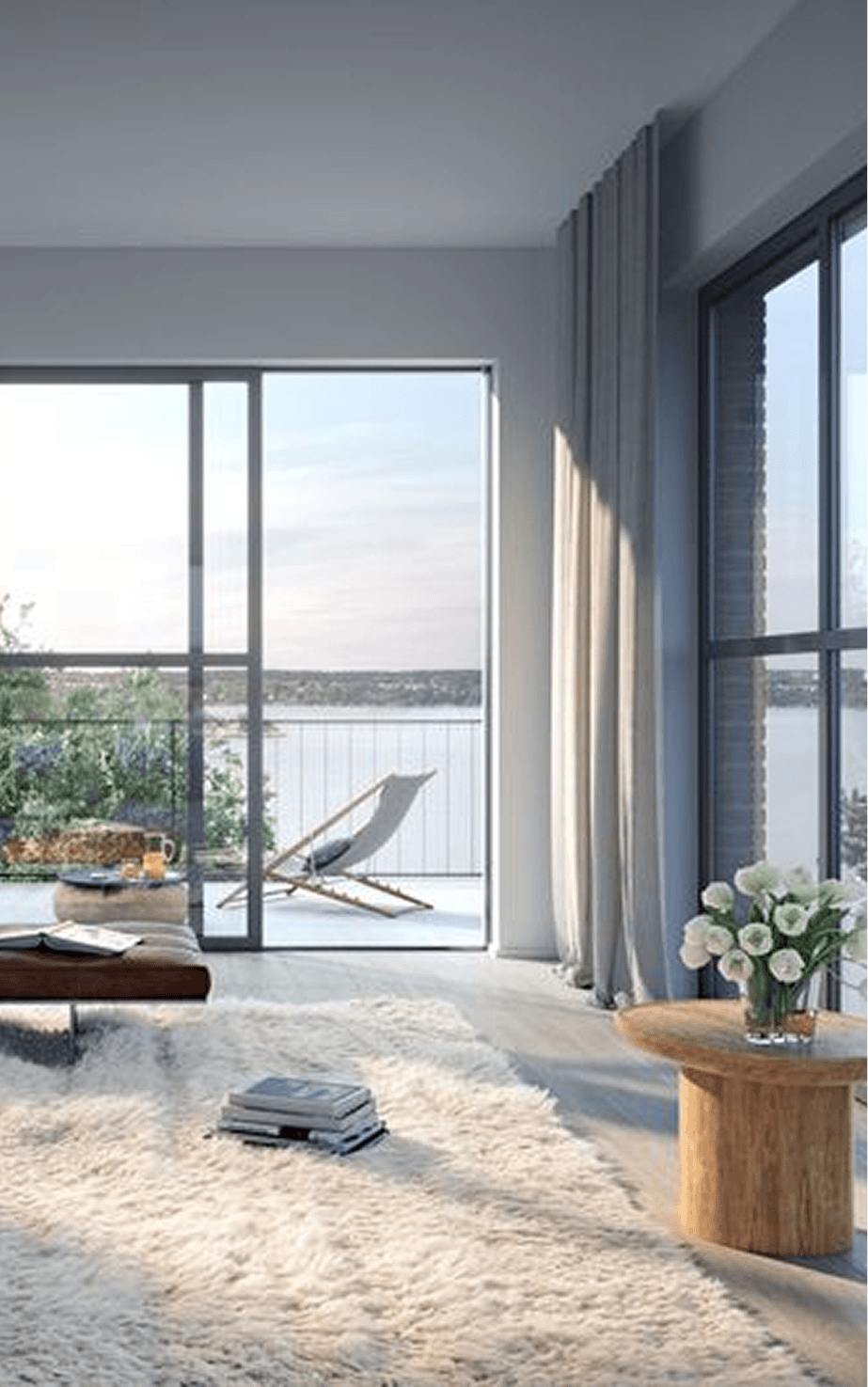 Interior of a modern living room